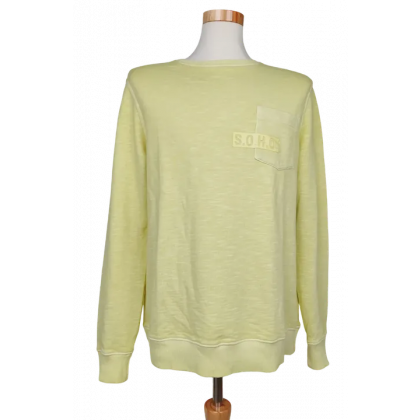 S.O.H.O New York Herren Pullover, gelb - Gr. XL 