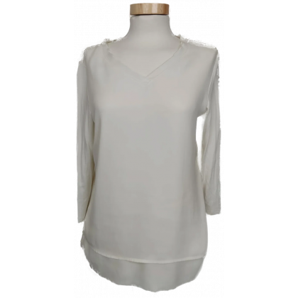 S.Oliver Damen Shirt naturwei&szlig;  Gr. 36
