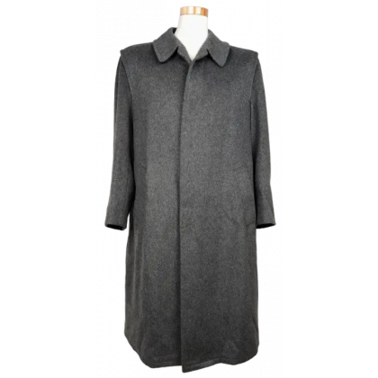 Vintage Schneiders Salzburg Herren Mantel, anthrazit - Gr. L 