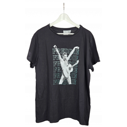 Freddie Mercury T-Shirt, schwarz - Gr. XL 