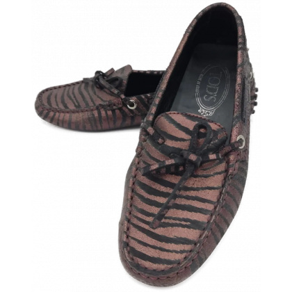 Tod&acute;s Damen Mokkassin animal print Gr. 35