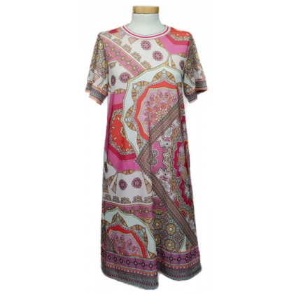 Hale Bob Damen Kleid mehrfarbig gemustert Gr. XS