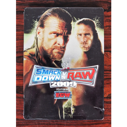 WWE SmackDown vs. Raw 2009 - Featuring ECW - Steelbook Edition - Xbox 360 - Spiel - Frankreich-Import