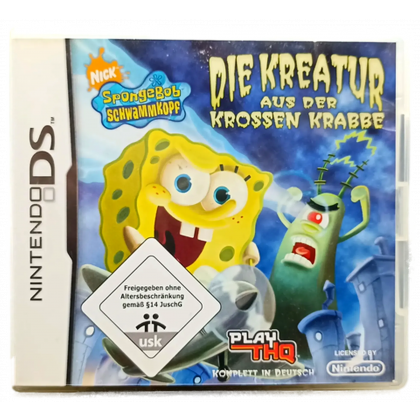 Nintendo DS "Spongebob Schwammkopf &ndash; Die Kreatur aus der Krossen Krabbe"