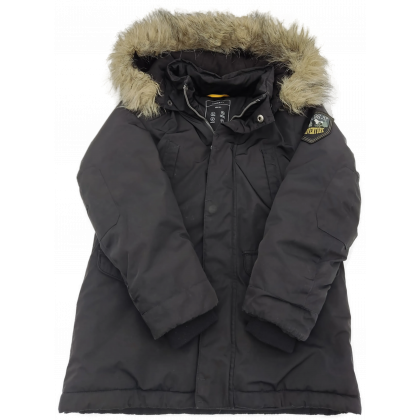 Name it Kinder Winter Jacke schwarz Gr. 128