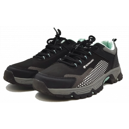 Kilimanjaro Damen Wanderschuhe schwarz/t&uuml;rkis Gr. 39