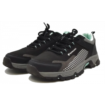 Kilimanjaro Damen Wanderschuhe schwarz/t&uuml;rkis Gr. 39