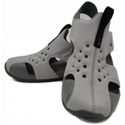 Nike Kinder Badesandale grau