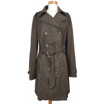 United Colors of Benetton Damen Mantel, braun - Gr. 48