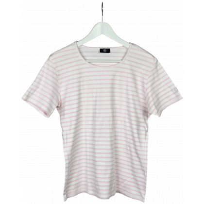 BOGNER Damen T-Shirt, weiß/grau - Gr. L