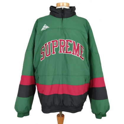 Steffi's Pick - Supreme Puffy Hockey Herren Jacke, gr&uuml;n - Gr. L 