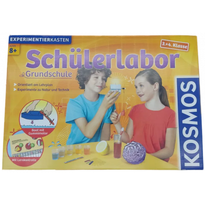 Kosmos Experimentierkasten "Sch&uuml;lerlabor Grundschule 3.+4. Klasse"