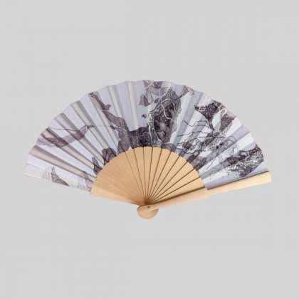 F&auml;cher mit Kunstdruck