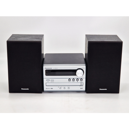 Panasonic SC-PM254 Micro HiFi System (DAB+, CD, Bluetooth, USB) - Schwarz/Silber