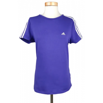 Adidas Damen T-Shirt, violett - Gr. M