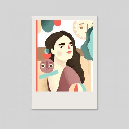 Kunstdrucke der Wiener K&uuml;nstlerin Frau Isa Muttertag Edition