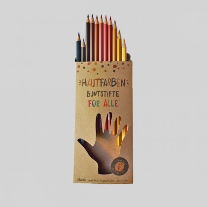 Hautfarben-Buntstifte f&uuml;r alle