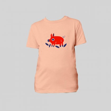 Kinder T-Shirt &bdquo;Schweinchen&ldquo;