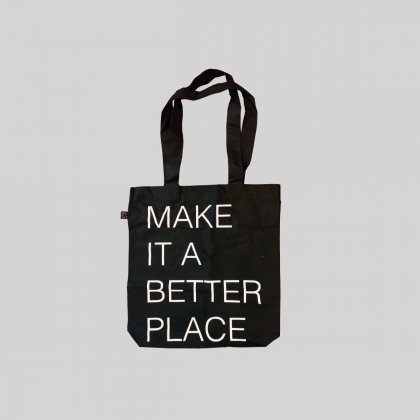 Stofftasche &bdquo;Make it a better place&ldquo;