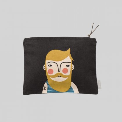 Toilettentasche mit Charakter-Bosse