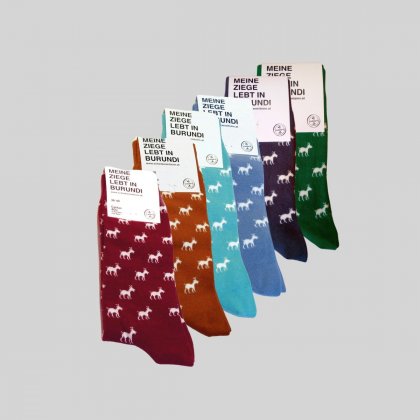 Nachhaltige Produkte | Caritas Wien | Socken Ziege | Caritas Wirhelfen.shop