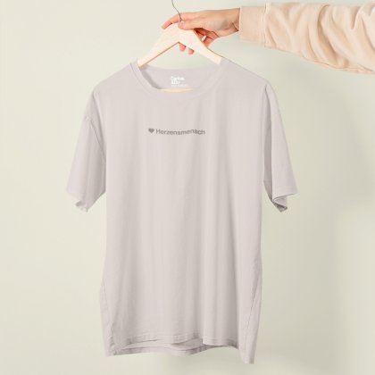 &bdquo;Herzensmensch&ldquo;-T-Shirt-Vintage white