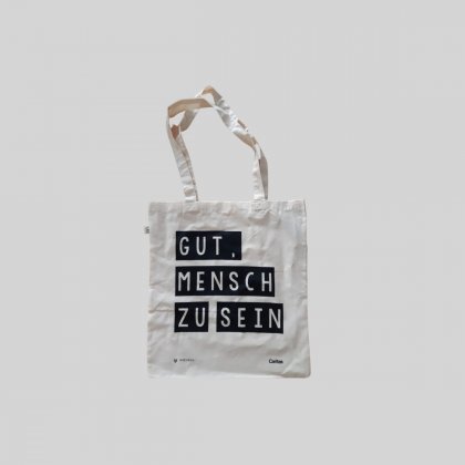 Tasche &bdquo;Gut, Mensch zu sein&ldquo;
