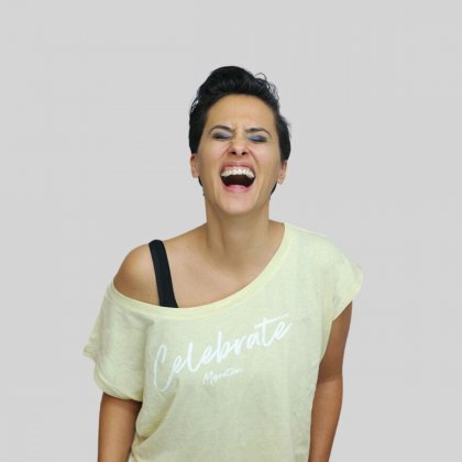 "Celebrate Migration" T-Shirt - gelb