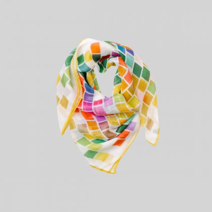 "Celebrate Migration" Schal - Leinen