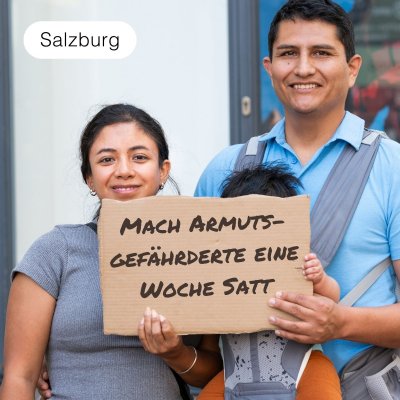 Mach armutsgefährdete Menschen eine Woche satt