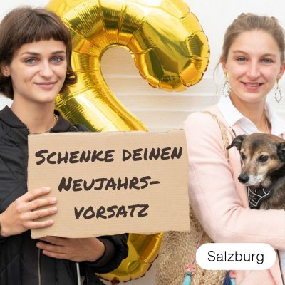 Spende deinen Neujahrsvorsatz für Menschen in Not in Salzburg
