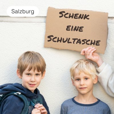 Schenk eine Schultasche