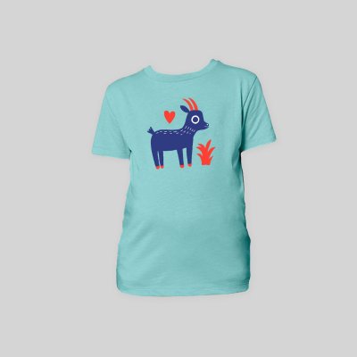 T-Shirt „Ziege“