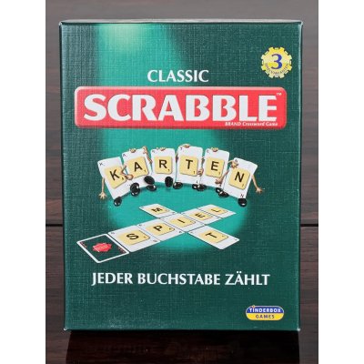 SCRABBLE CLASSIC Kartenspiel - Gesellschaftsspiel - Tinderbox Games