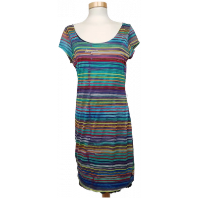 Desigual Damen Kleid mehrfarbig