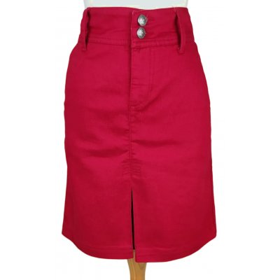 Zero Damen Midirock, rot - Gr. 36