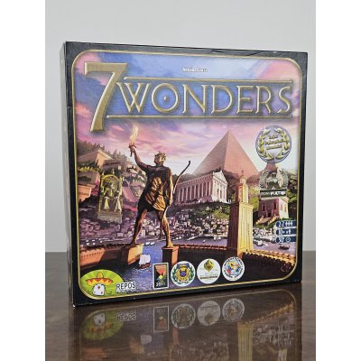 7 Wonders - Gesellschaftsspiel - Repos Production (Französische Version)