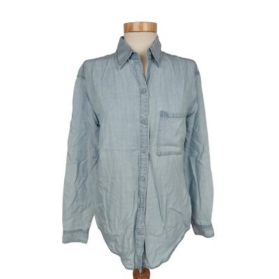 Community Damen Bluse blau - Gr. XXS