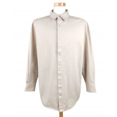 Weekday Herren Denim Hemdjacke, beige - Gr. M 