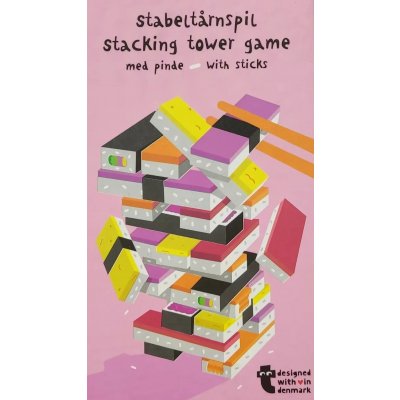 Stacking tower game - Gesellschaftsspiel - Flying Tiger Copenhagen