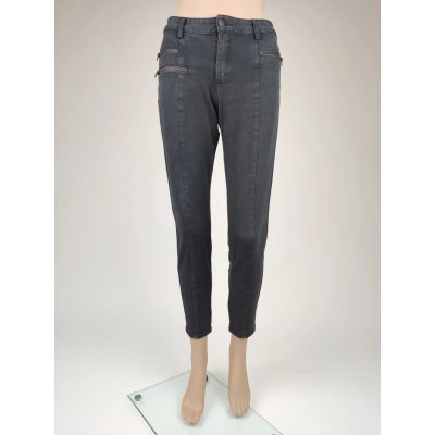 MANGO Damen Hose, schwarz - Gr. S / 36