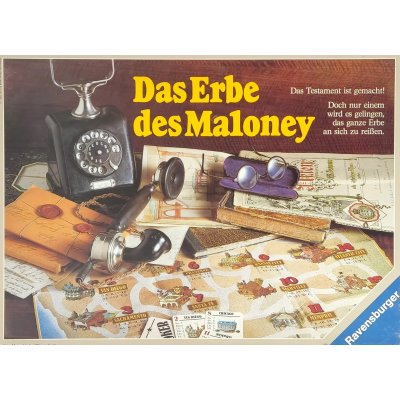 Das Erbe des Maloney - Vintage Gesellschaftsspiel - Ravensburger