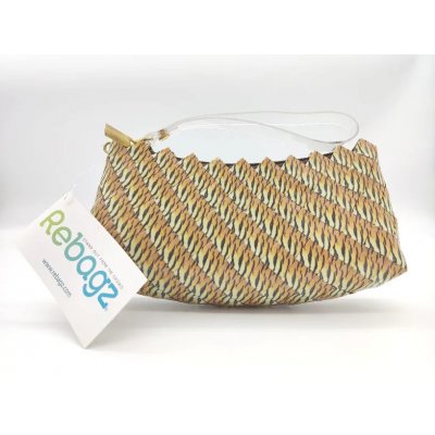 Rebagz Upcycling Damen Clutch, multicolor