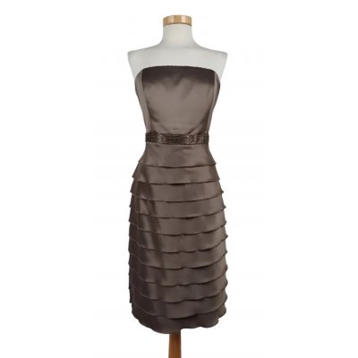Mariposa Damen Bustierkleid taupe - Gr. M 