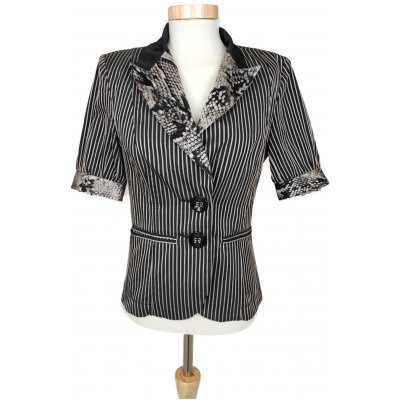 AirField Damenblazer, schwarz/weiß - Größe XS