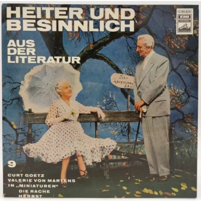 Vinyl LP - Curt Goetz, Valerie von Martens - Miniaturen, Die Rache Herbst 