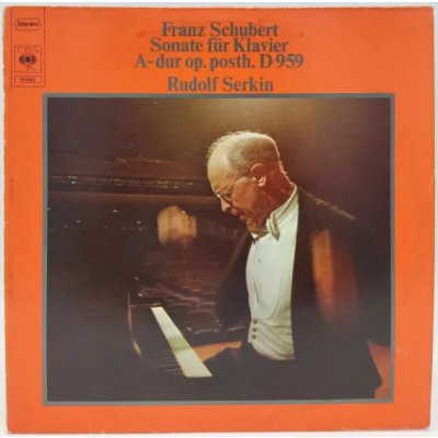 Vinyl LP - Franz Schubert, Rudolf Serkin - Sonate für Klavier A-dur op. posth. D959
