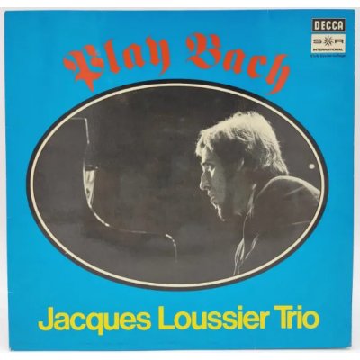 Vinyl LP - Play Bach - Jacques Loussier Trio 