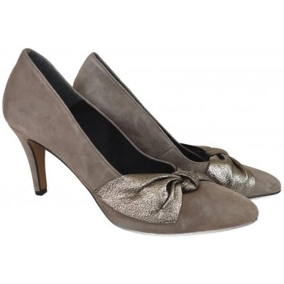 Tamaris Damen Pumps, grau - Gr. 40