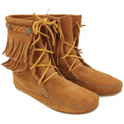 Minnetonka Damen Stiefeletten, braun - Gr. EU 36
